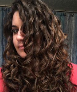How I Avoid The "Wet Gelled Down" Look On My Wavy-Curly Hair