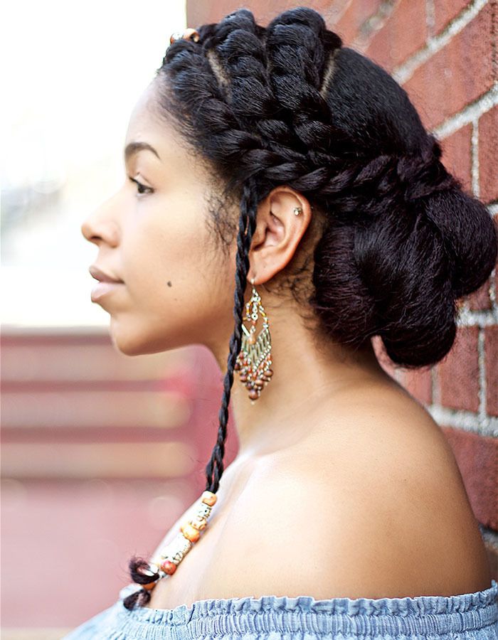 Braided and Twisted Updo