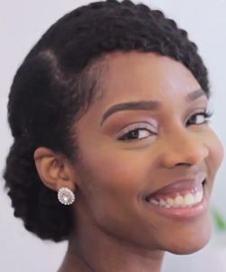 3 Stunning Natural Hairstyles for Your Wedding or Prom