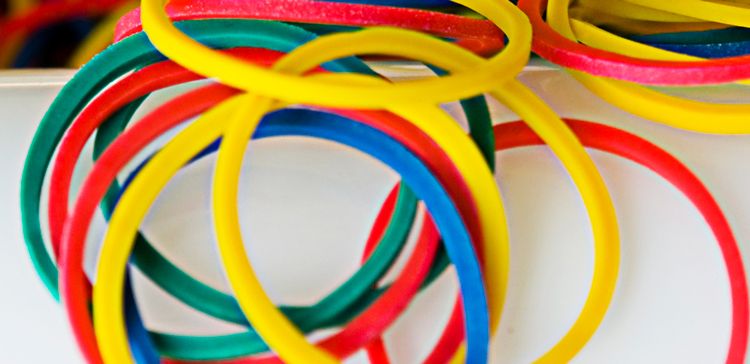 where to buy colored rubber bands