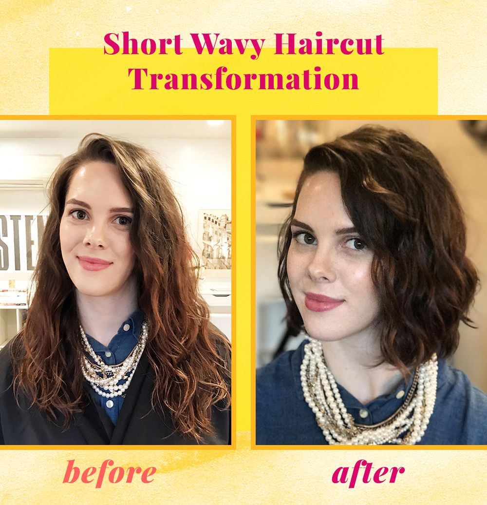 Grace S Wavy Bob Haircut Transformation Naturallycurly Com