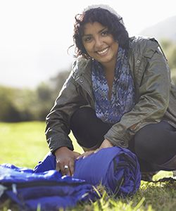 Curly Hair Survival Guide for Going Camping