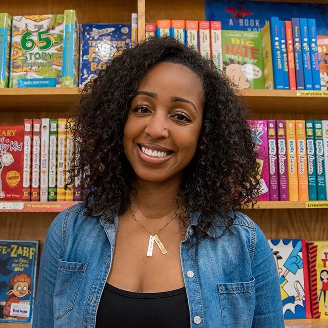 Natural Hair Influencer and CURLS Ambassador Sharelle Evens @crazysexycurleee at The Curl Revolution Book Signing