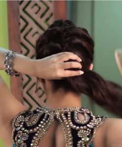 The 5-Minute Diwali Festival Updo