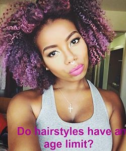 Is Your Rainbow Hair "Age-Appropriate?"
