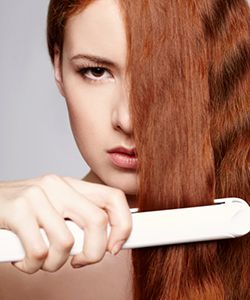 Heat Protectants: This Buildup Actually Saves Your Hair