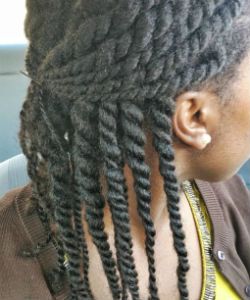 How to Give Your Natural Hair a Break With Mini-Twists