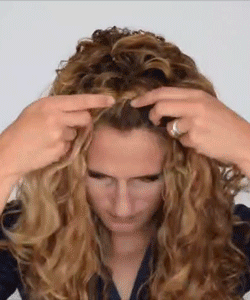 Curly Hair Hack: How to Use Bobby Pins For Bigger Hair