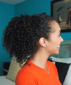 How to Create the Perfect Curly Ponytail
