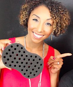 This Weird Sponge Will Twist Your Hair For You
