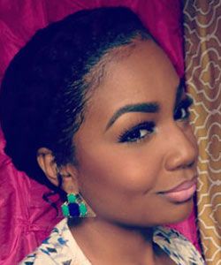 Gorgeous Goddess Braid on Short Natural Hair | Tutorial