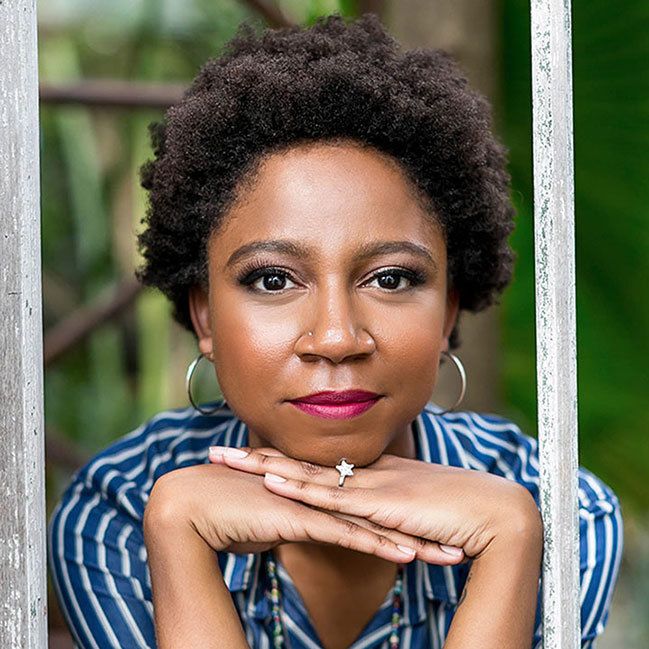type 4 coily afro hair gerilyn m. hayes Portrait of Gerilyn M. Hayes by Brio Photography