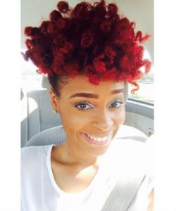 A Coily Bantu Knot-Out Using Jessicurl