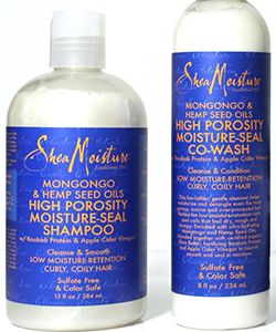 A Stylist's Review: SheaMoisture Mongongo & Hemp Seed Oils High Porosity Collection