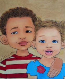 Art By Ariel: Curly Illustrator to Watch