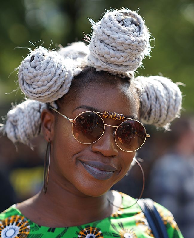 40 Pictures of The Best #HairInspo from AfroPunk 2017 | NaturallyCurly.com