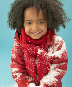 Baby It's Cold Outside: Winter Routine for Curly Kids