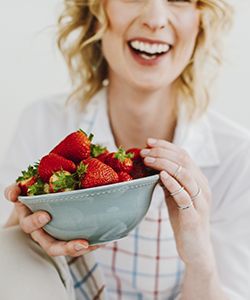 Make Your Own Moisturizing Strawberry Hair Mask
