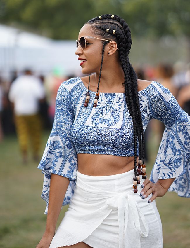 afropunk hairstyle Photo By @StyleFeen