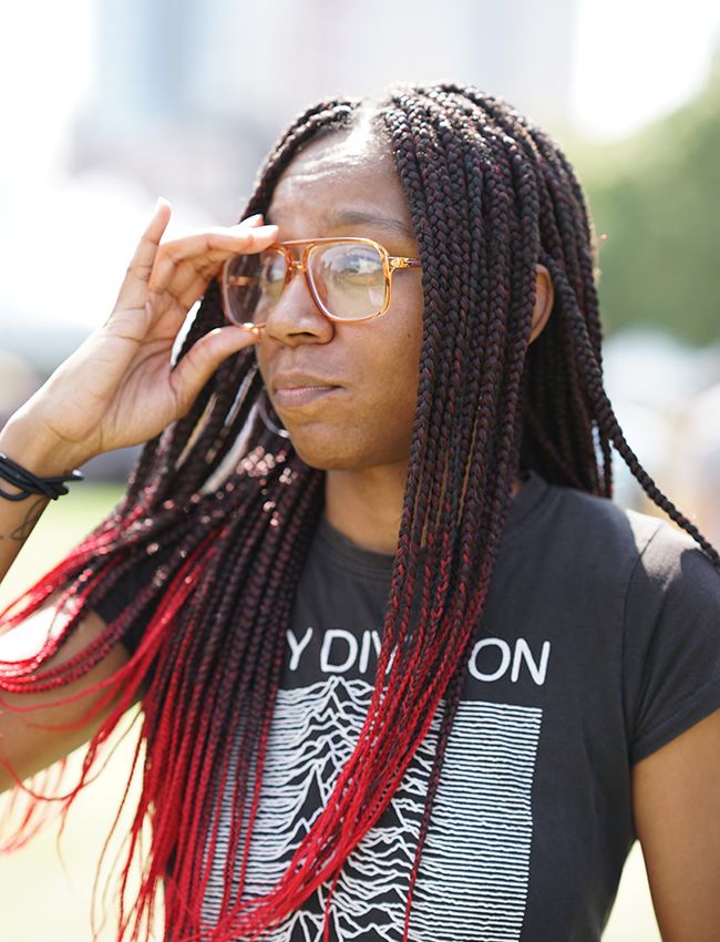 afropunk hairstyle Photo By @StyleFeen