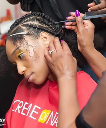 Runway Hair Artistry: Behind TOTR with Pekela Riley
