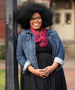 We Have a Hair Crush on Girl on the Go with a Fro