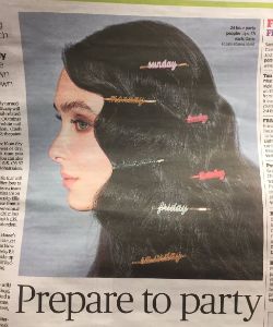This Newspaper Ad Copied Solange's Album Cover, And It's Not OK
