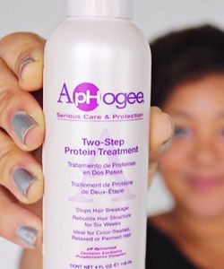This Protein Treatment Hardens On Your Hair... But Don't Be Scared