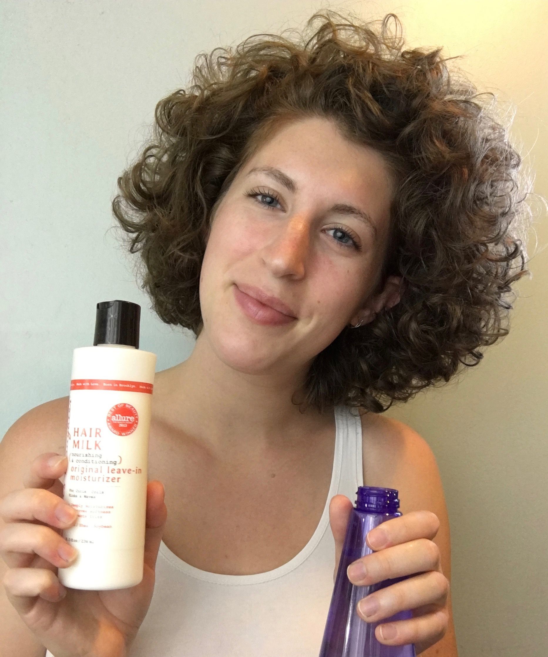 How I Revive My "Crazy" Curly Hair in the Morning