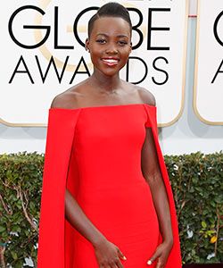Get the Look: Lupita Nyong'o's Golden Globes Hair