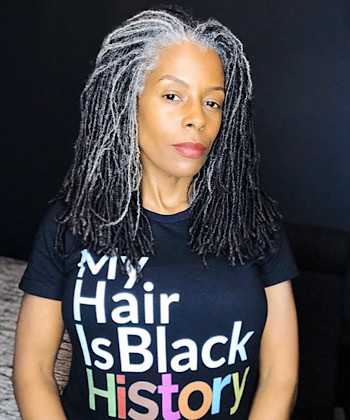 Texture Tales: Keisha on Embracing Her Grey Locs