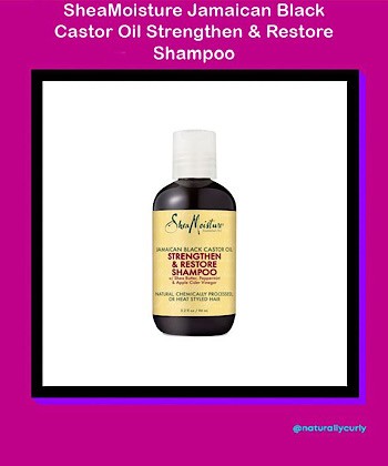 I Used the SheaMoisture JBCO Strengthen & Restore Shampooon on my Coily Hair
