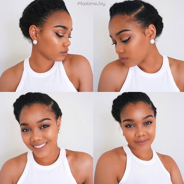 10 Quick And Easy Transitioning Hairstyles NaturallyCurly