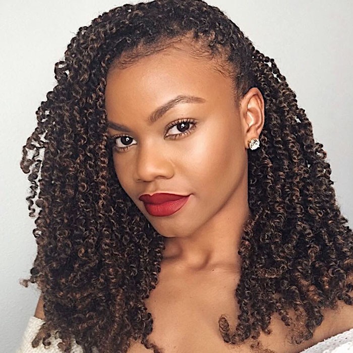 Natural Hair Twist Styles / 10 Most Beautiful 3 Strand Twist With