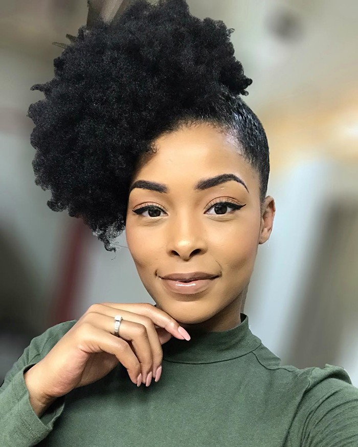 6 Natural Hair Puff Styles For 2018 Naturallycurly Com