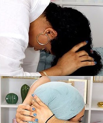 This Is How to Go to Sleep with "Cute Hair"