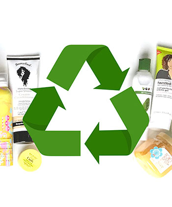 How to Recycle Your Hair Product Bottles
