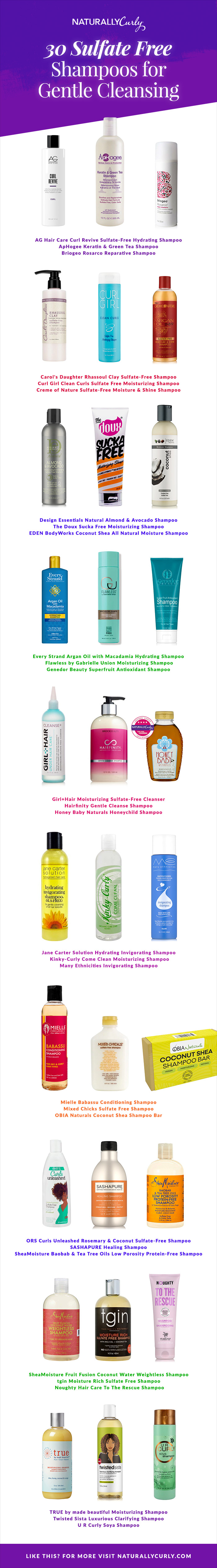 Top 30 Sulfate Free Shampoos Naturallycurly Com