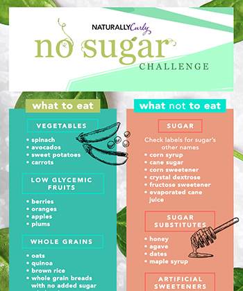 Join Our NaturallyCurly No Sugar Challenge